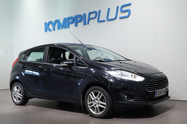 Ford Fiesta 1,0 EcoBoost 100hv PowerShift Titanium A6 5-ovinen ** Lohko / Tutkat / Bluetooth ** - Taloudellinen, varusteltu ja vähän ajettu – Fiesta parhaimmillaan!