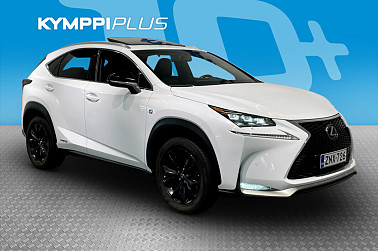 Lexus NX 300h Hybrid A AWD F Sport - LED / Koukku / Kattoluukku / Keyless / Nahat / Kamera / Acc