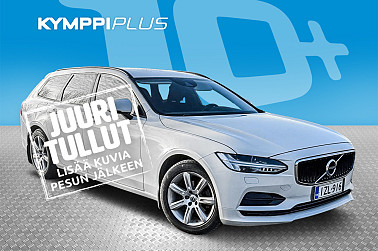 Volvo V90 D4 AWD Business aut * Vetokoukku / Webasto / LED * - Neliveto, taloudellinen diesel ja huippumukavuus vaativalle kuljettajalle