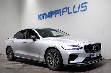 Volvo S60 T8 TwE AWD Business R-Design Edition aut ** Webasto - VoC / CarPlay /  Koukku / Harman Kardon ** - Tyylikäs merkkihuollettu Suomi-auto Maxton Design korisarjalla