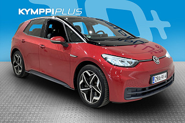 Volkswagen ID.3 Pro Performance Business 150 kW, akku 58 kWh ** ACC / Lämpoöpumppu / Ratinlämmitin / CarPlay / Navi ** - Näppärä kaupunkiauto hyvillä varusteilla!