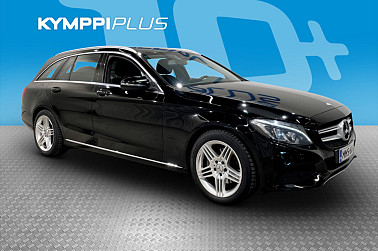 Mercedes-Benz C 200 T A Premium Business** Koukku / LED-valot / Moottorilämmitin - Erinomaisella huoltohistorialla!