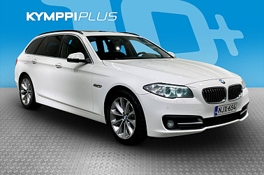 BMW 530 F11 Touring 530d TwinPower Turbo A xDrive Business Exclusive Edition ** Xenon / Webasto / Panoraama / P.kamera ** - Pitkän matkan diesel-BMW 530d xDrive, runsaasti varusteita, tilaa ja ajomukavuutta