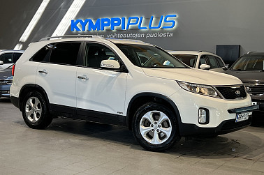 Kia Sorento 2,2 CRDi AWD EX A/T 7P **7-paikkainen / Suomi-auto / Neliveto / Vakionopeudensäädin / Vetokoukku** - Tilava 7-paikkainen nelivetoautomaat­ti, tehokas diesel, vetokyky 2000 kg – valmiina seikkailuihin!