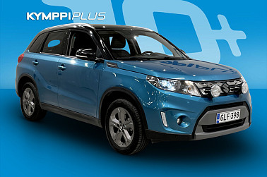 Suzuki Vitara 1,6 VVT 4WD GLX 5MT** Adapt.Cruise / Kamera / LED / Vetokoukku / Kessy / Juuri huollettu** - Luotettava neliveto hyvällä varustelulla!