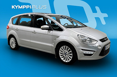Ford S-Max 2,0 TDCi 140 hv PowerShift Titanium A6 5-ovinen** 7-paikkainen / Koukku / Nahat / Panorama - Tilava Ford S-Max seuraavalle omistajlle!