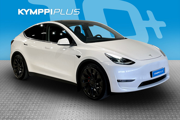 Tesla Model Y Performance - Vetokoukku / Lämpöpumppu / Matrix-LED / Premium Audio