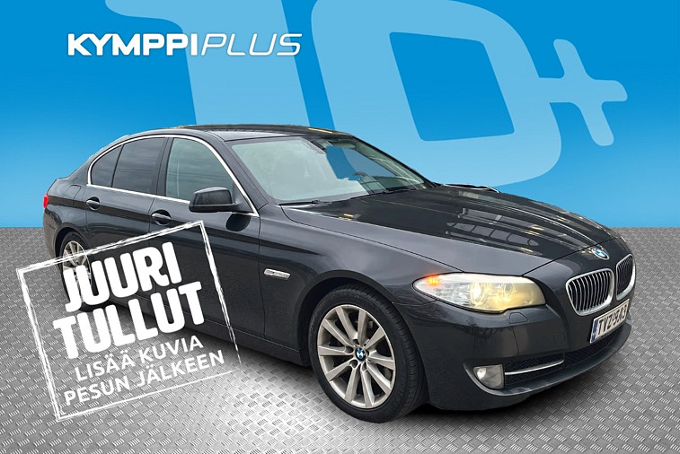 BMW 520 F10 Sedan 520d TwinPower Turbo A Business - Urheiluistuimet / Nahkasisusta / Xenon / Lohko Pysäköintitutkat