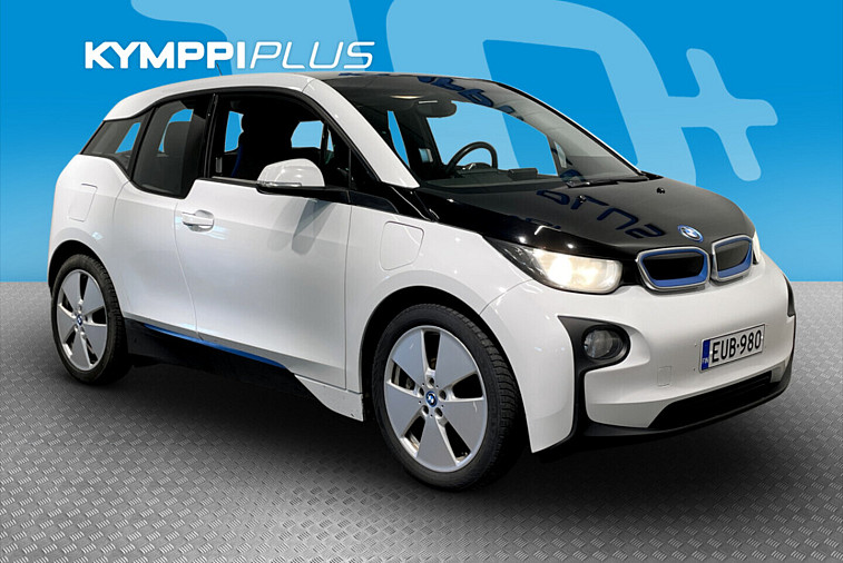 BMW i3 REX 60 Ah - Sähköllä ja bensalla kätevästi kaupungissa / 2 x vanteet / Tutka