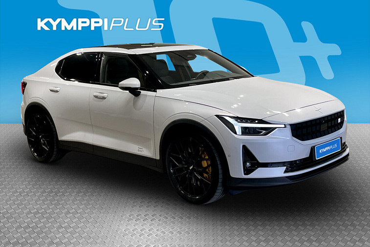 Polestar 2 Long Range Dual Motor Performance, 350kW, 78kWh - 2 x renkaat kevytmetallivantein / Plus- ja Pilot Lite-paketit / Perfomance-paketti / Harman & Kardon / Peruutuskamera 360 / ACC