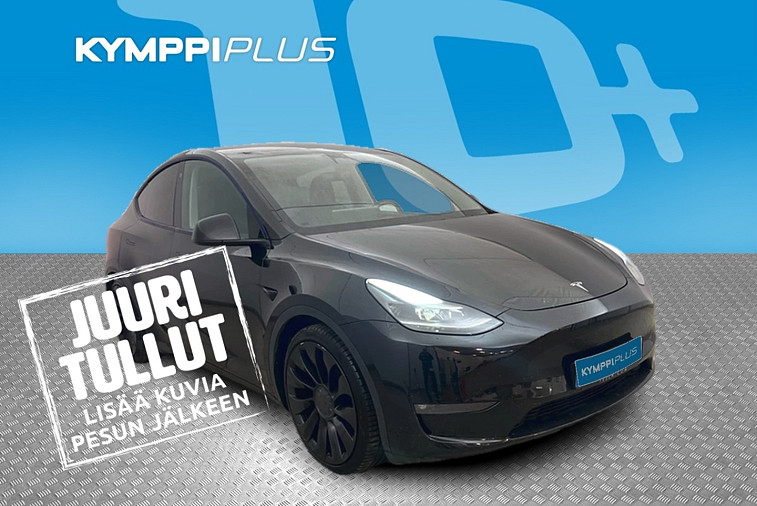 Tesla Model Y Performance - SoH 98 % / Vetokoukku / 2x renkaat ja vanteet / Matrix-Led ajovalot / Lämpöpumppu
