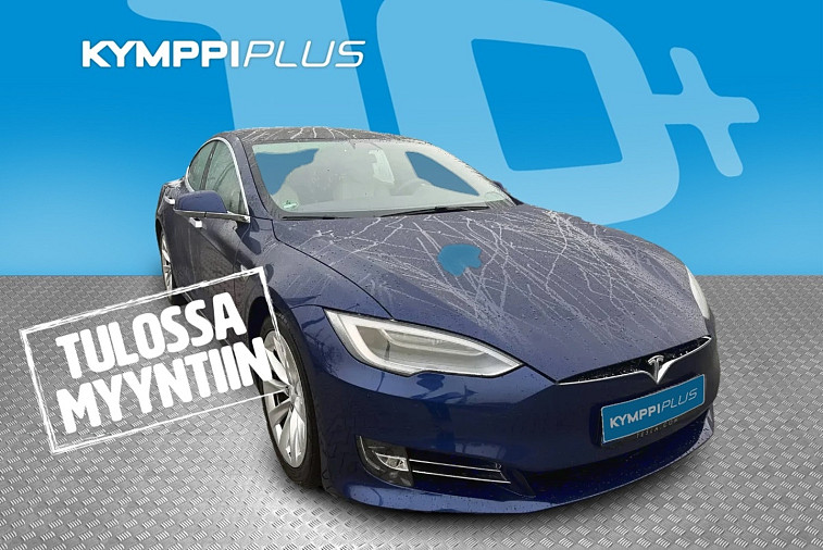 Tesla Model S Long Range AWD - Raven / Akuston esilämmitys / Neliveto / Vaalea nahkaverhoilu / Lasikatto / Peruutuskamera
