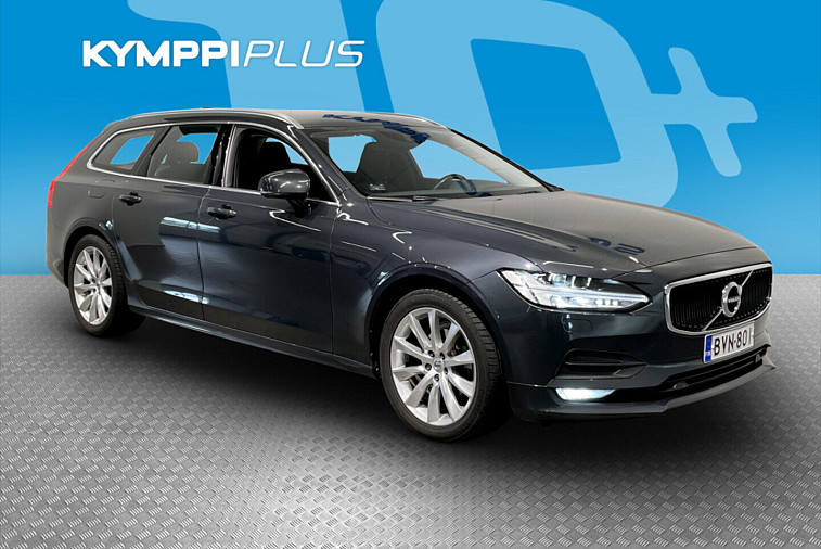 Volvo V90 D4 Business aut - Adapt. Vakkari / Keyless / Kaistavahti / Tutkat / Ratinlämmitin / Kaistavahti / 2x renkaat / 4x penkinlämmittimet