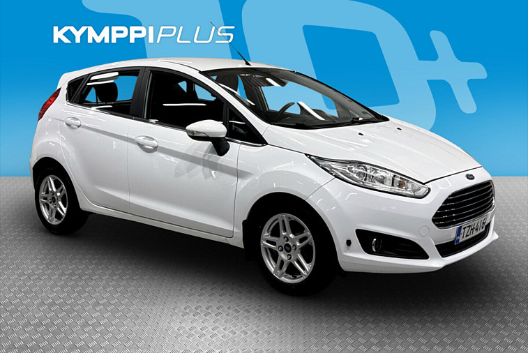 Ford Fiesta 1,6 TDCi 95hv Titanium M5 5-ovinen - / Lohko + sisähaara / Vakkari / Autom. ilmastointi /