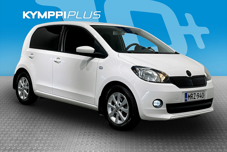Skoda Citigo 1,0 75 Style 5-ov. - Huollettu 09/2026, Katsastettu 9/2026, lämmitettävät sivupeilit, sisätilapuhallin, ohjauspyörän korkeus- ja syvyyssäätö, kaadettavat takaistuimet, tummennetut takalasit, kaukosäätöinen keskuslukitus