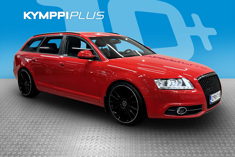 Audi A6 Avant 3,0 V6 TFSI quattro tiptronic - S-line / Bi-xenon valot / Nahat / Sähköpenkki / Koukku / Tutkat