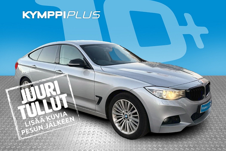 BMW 320 Gran Turismo F34 Gran Turismo 320d TwinPower Turbo A xDrive Edition Luxury Suomi-auto / Neliveto / Huoltokirja / Vetokoukku / Harman Kardon / Head-up-näyttö - Kahdet renkaat vanteineen, talvirenkaissa nastat. Adaptiiviset ajovalot, navigointijärjestelmä, avaimeton käy