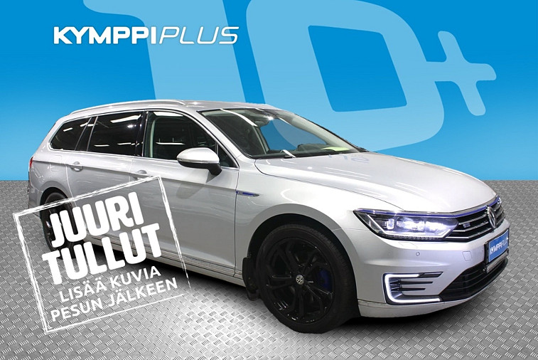 Volkswagen Passat Variant GTE Plug-In Hybrid 160 kW (218 hv) DSG-aut - ** Webasto / LED / Adapt. vak / Nahkasisusta / MirrorLink **