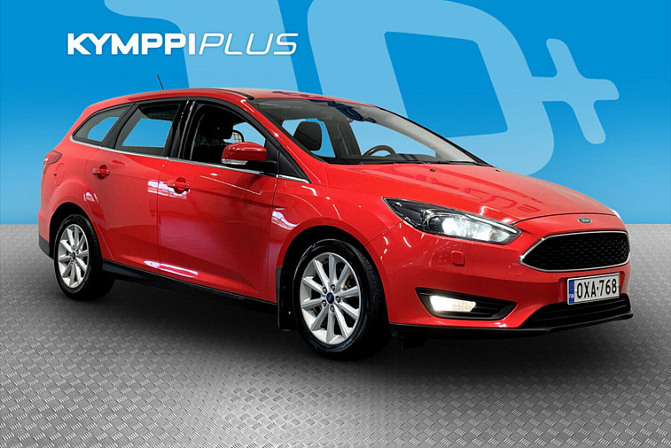 Ford Focus 1,5 TDCi 120 hv Start/Stop M6 Edition Wagon - Paku / Xenon / Polt.lämmitin / Koukku / Suomi-auto
