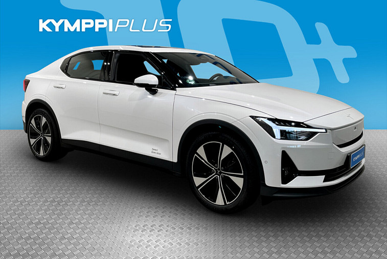 Polestar 2 Long Range Dual Motor Plus Pack, 310kW, 82kWh - Facelift / Plus / Pilot / Pixel LED / 360° / Sähköluukku Handsfree / Harman Kardon / Lasikatto / Lämpöpumppu