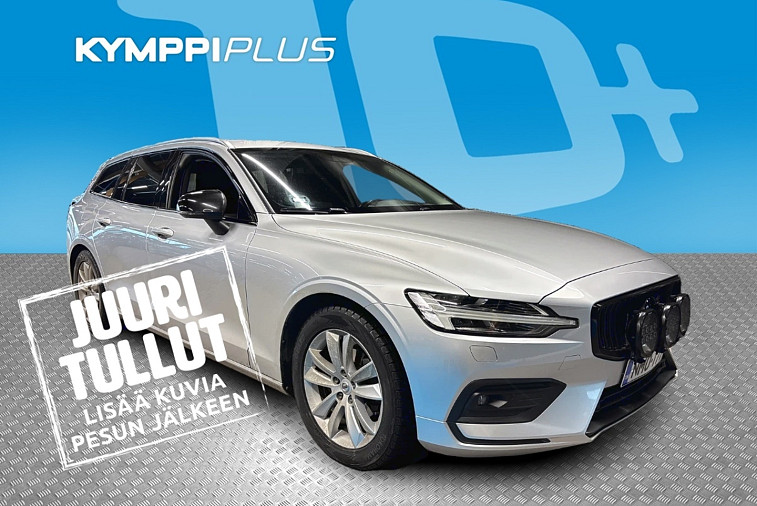 Volvo V60 D4 Momentum aut - Digimittaristo / Volvo on call / LED-ajovalot / Peruutuskamera / Navi / CarPlay / AndroidAuto / Merkkiliikkeen huoltokirja / Sähköluukku / Pysäköintitutka, edessä ja takana
