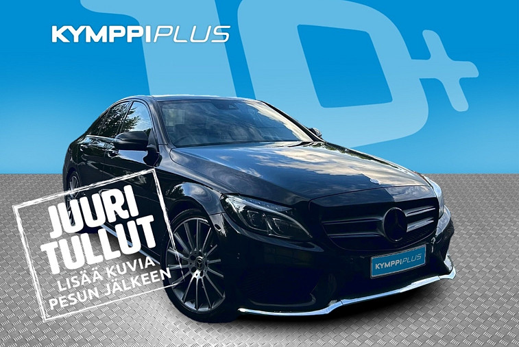Mercedes-Benz C 220 d A Business AMG** Burmester / Panoraama / Nahat / Koukku / Juuri huollettu