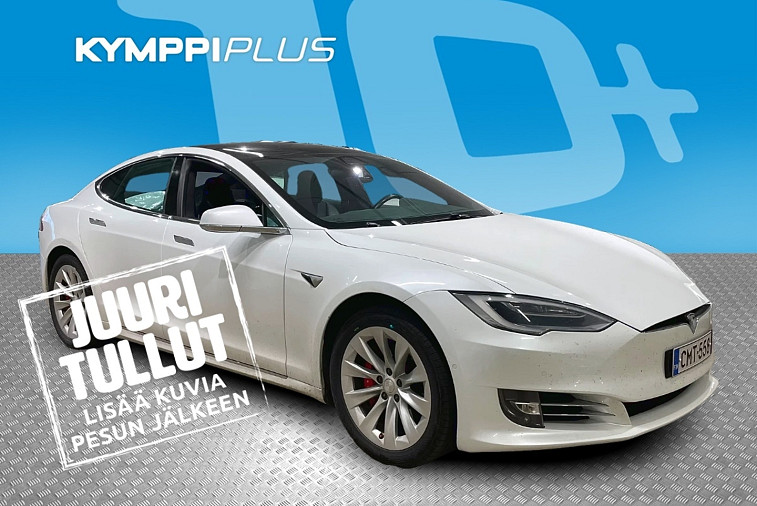 Tesla Model S P 100 D Ludicrous - Kahdet renkaat vantein / Ludicrous / SoH 91% / Suomi-auto / Ilmastoidut penkit / Nahkaverhoilu / LED -ajovalot / ACC / Ilmajousitus