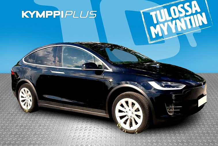 Tesla Model X 100 D - ** Musta / Adapt. Vakkari / 2x renkaat ja vanteet / 5-paikkainen / CCS / Sähköpenkit **