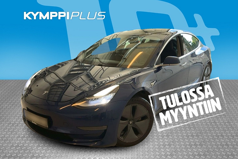 Tesla Model 3 Long-Range Dual Motor AWD - 2x Renkaat vanteineen / ACC / Lasikatto / LED