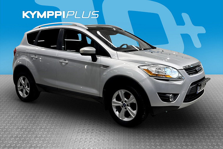 Ford Kuga 2,0 TDCi 140 hv DPF 4WD Titanium M6 5-ovinen - Vetokoukku / Webasto / Lasikatto / Lämmitettävä tuulilasi