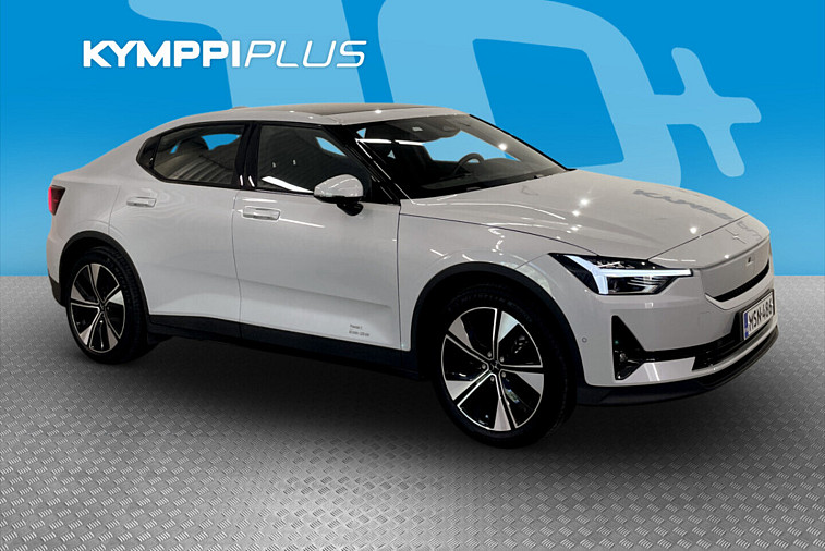 Polestar 2 Long range Single motor, 220kW, 82kWh - SoH 95 % / Plus ja Pilot paketit / ACC / Lasikatto / HarmanKardon / Koukku