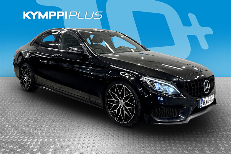 Mercedes-Benz C 220 d A Business AMG - 2x AMG / Burmester / ILS / Webasto / Taittokoukku / Kamera / Navi