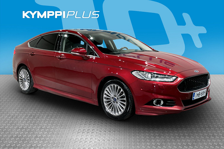 Ford Mondeo 1,5 EcoBoost 160hv A6 Titanium Business 5D - LED / Nahat / Sport sähköpenkit muistilla / Panorama / Lämmitettävä tuulilasi / Park Assist / Navi