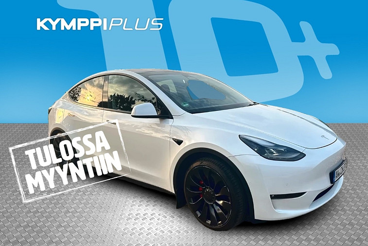 Tesla Model Y Performance - Vetokoukku / Lämpöpumppu / Matrix-LED / Premium Audio