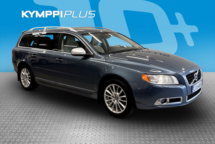 Volvo V70 D5 AWD Summum aut * Webasto / Nahat / Vetokoukku * - Neliveto / Suomi-auto / Navi