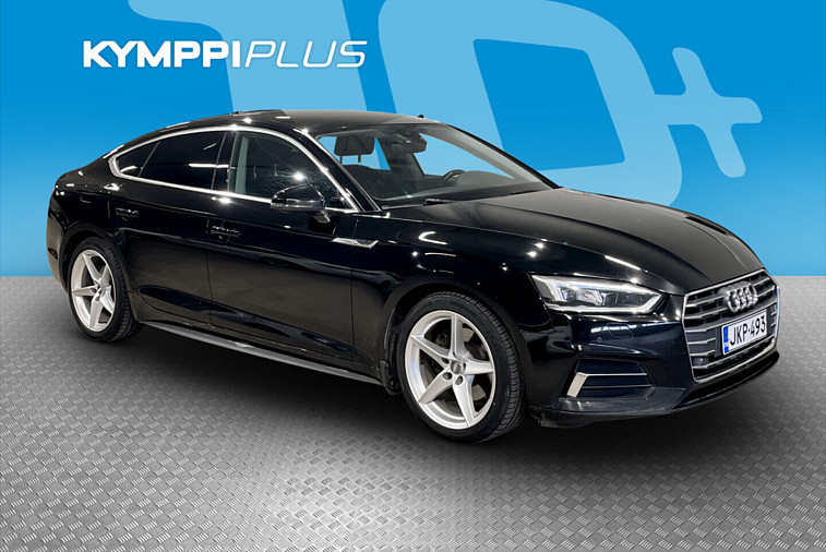 Audi A5 Sportback Business Sport 1,4 TFSI 110 kW S tronic - Vetokoukku / Urheiluistuimet / Webasto / LED -ajovalot / Vakionopeudensäädin / Tutkat / Kahdet renkaat vantein