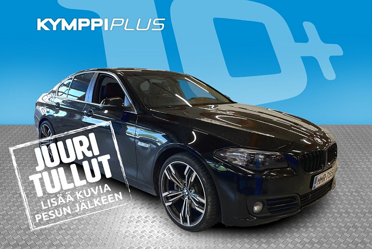 BMW 518 F10 Sedan 518d A Business Exclusive Edition - ** Sport- nahat / Bi-Xenon / Vetokoukku / Bluetooth / Tutkat eteen ja taakse **