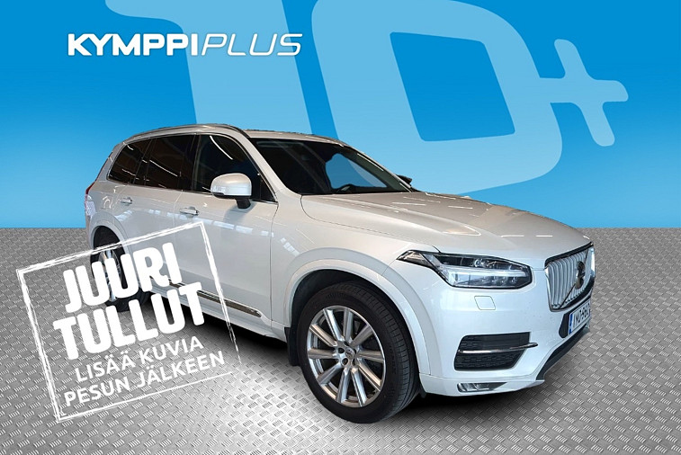 Volvo XC90 D5 AWD Inscription aut - * Adapt.vak / Keyless / Muisti-istuimet/ 7-p / Nahat / Panoraama / Koukku / Webasto / Adapt.valot *