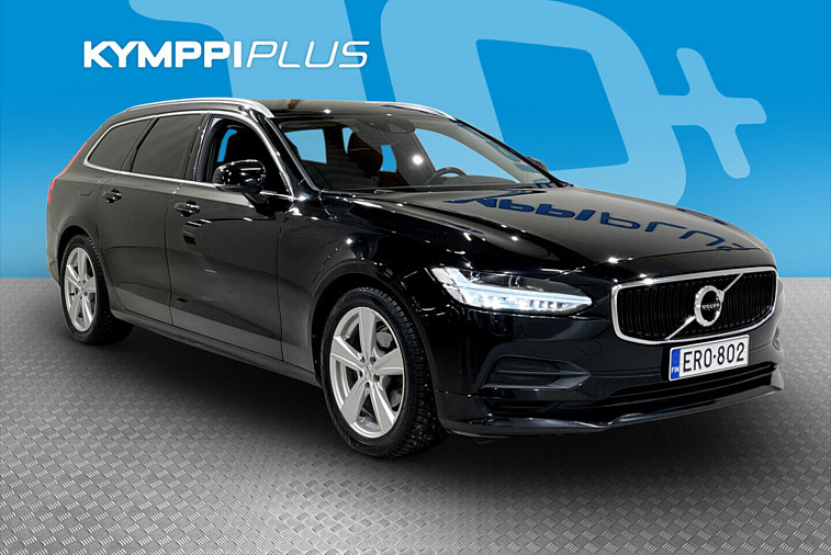 Volvo V90 D3 Business aut / Webasto / Pilot Assist / Peruutuskamera / Sähkötoiminen handsfree-takaluukku - Webasto / Pilot Assist / Mukautuva vakionopeudensäädin / Peruutuskamera / LED-ajovalot / Sähkötoiminen handsfree-takaluukku / Apple CarPlay ja Android Auto /