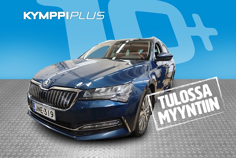 Skoda Superb Combi 1.4 TSI PHEV Style iV BusinessLine DSG Autom. - Seisontalämmitys kauko-ohjauksella / Nahat / Sähkötoimiset etuistuimet muistilla / ACC / Keyless / Peruutuskamera