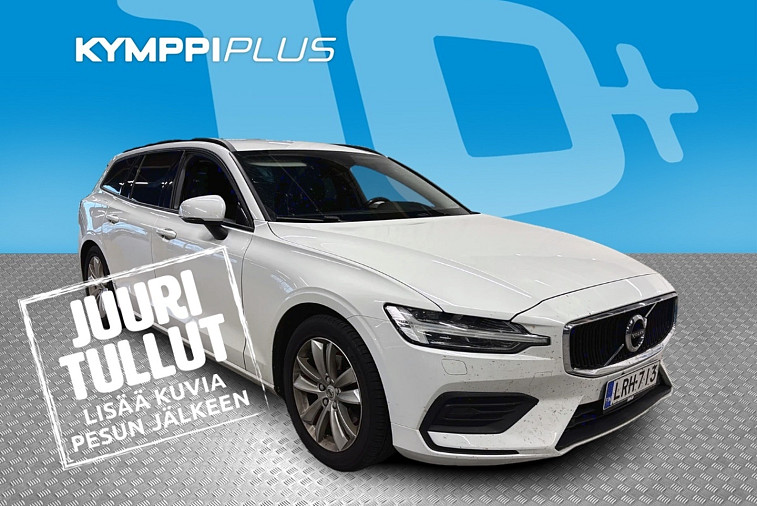 Volvo V60 D3 Momentum aut - ACC / Webasto / VOC / Koukku / Sähkötoiminen takaluukku / Tutkat / Lämmitettävä ohjauspyörä / LED valot