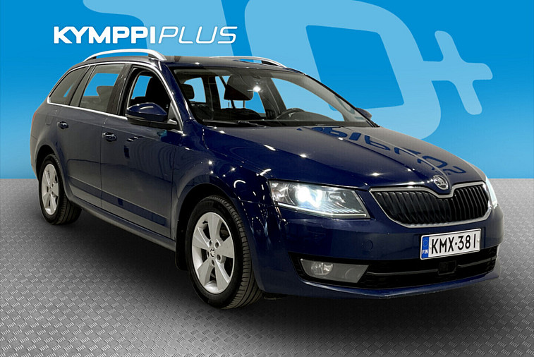 Skoda Octavia Combi 1,6 TDI 105 Elegance DSG Autom. - **Suomi-auto / Vetokoukku / BT / Xenon-ajovalot / Vakionopeudensäädin / Jakopää 204 tkm kohdalla**