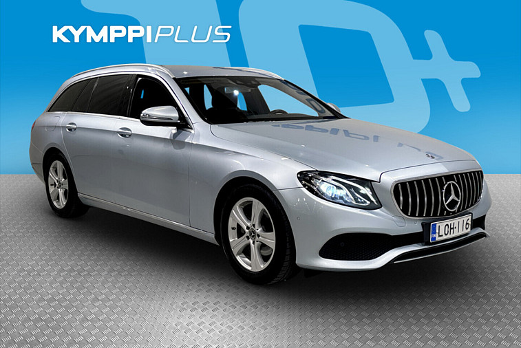 Mercedes-Benz E 200 d T A Premium Business - ** Vakkari / Kamera / Webasto / Navigointi / LED-ajovalot / Koukku / Sähköluukku / Suomi-auto / Ambient **