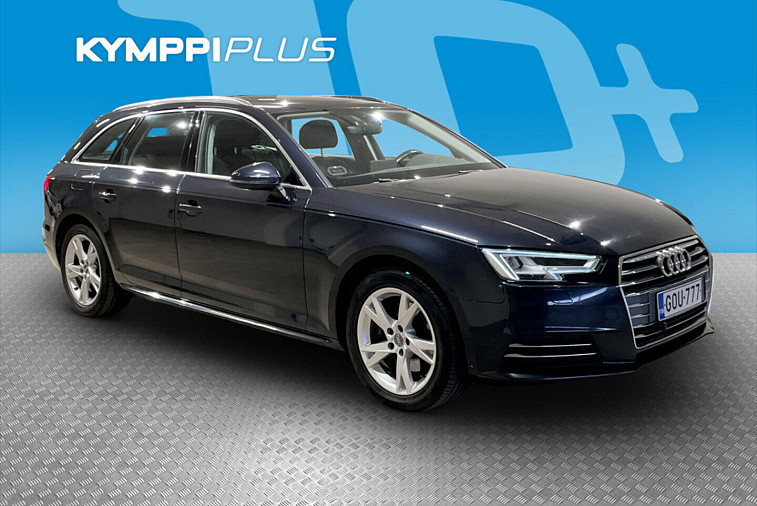 Audi A4 Avant Business 2,0 TDI 110 kW S tronic - Vetokoukku / Tutka / LED -ajovalot / Lohkolämmitin / Urheiluistuimet / Vakionopeudensäädin / Kahdet renkaat