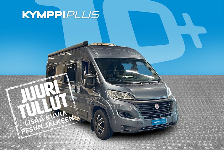 Pössl KW33 2Win ,Fiat - B-kortilla ajettava  / Truma Combi E -lämmitys ja lämminvesi / WC / Keittiö / Thule-markiisi / Peruutuskamera / Sähköinen astinlauta
