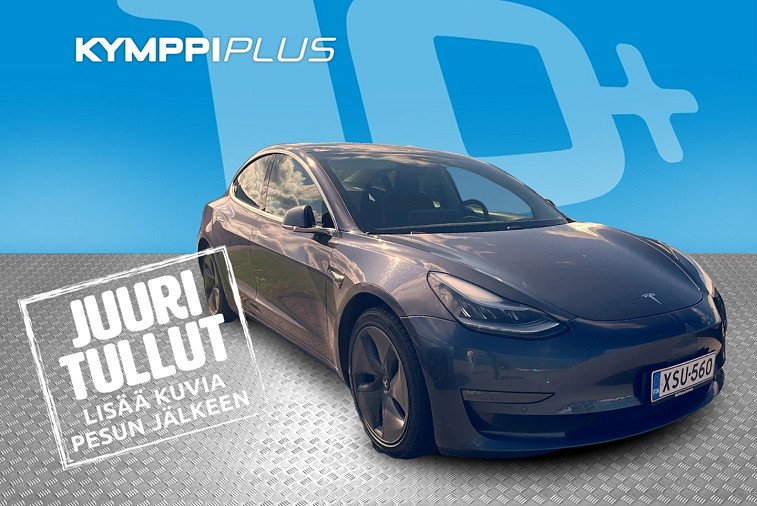 Tesla Model 3 Long-Range Dual Motor AWD - Koukku / Autopilot / Kamera / Navi / 2xrenkaat