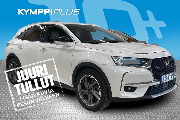 DS 7 Crossback E-Tense 4x4 Plug-in Hybrid Grand Chic Business Limited Automaatti - ** Adapt. vakkari / Kamera / Nahat / Navi / CarPlay & Android Auto / KeylessGo / LED Vision **