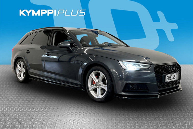 Audi A4 Avant Business 2,0 TFSI 140 kW S tronic - Nyt on siisti ja näyttävä Audi A4 - Audi Smartphone Interface / Vakkari / Sähköluukku / Suomi-auto