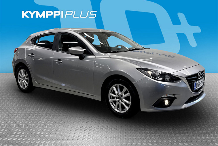 Mazda Mazda3 5HB 2,0 (120) SKYACTIV-G Premium 6MT 5ov DG1 - Vakkari / Moottorinlämmitin / Koukku / 2x vanteet renkaineen