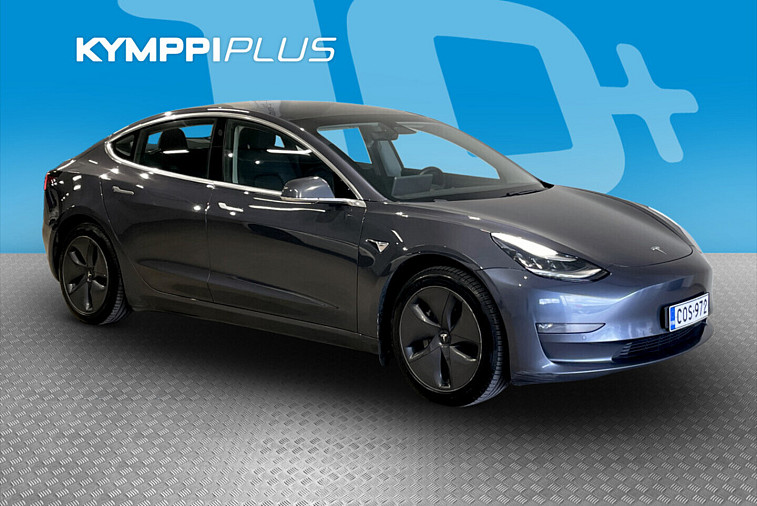 Tesla Model 3 Long-Range Dual Motor AWD - Koukku / 2x renkaat vanteilla / Suomi-auto / Lasikatto